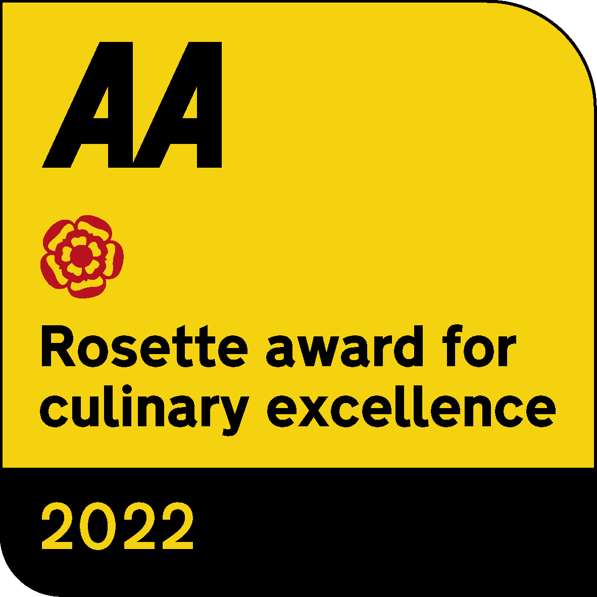 AA Rosette Award for Culinary Excellence Marshall Meadows Manor